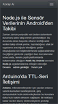 Mobile Screenshot of koray.al